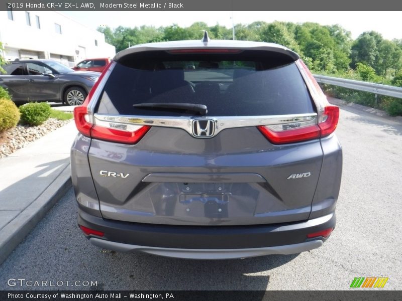 Modern Steel Metallic / Black 2019 Honda CR-V EX-L AWD