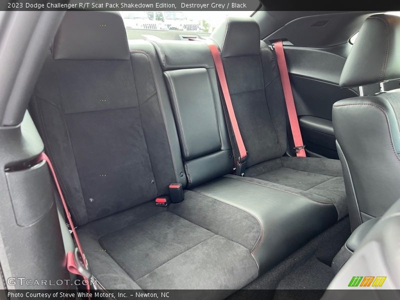 Rear Seat of 2023 Challenger R/T Scat Pack Shakedown Edition