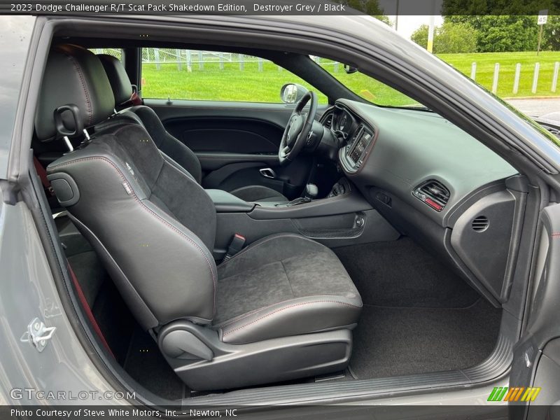 Front Seat of 2023 Challenger R/T Scat Pack Shakedown Edition