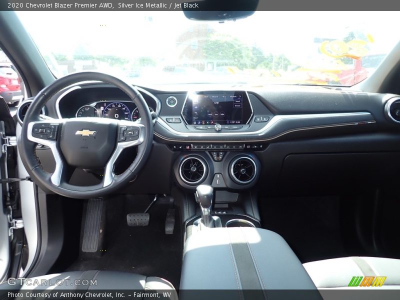 Silver Ice Metallic / Jet Black 2020 Chevrolet Blazer Premier AWD