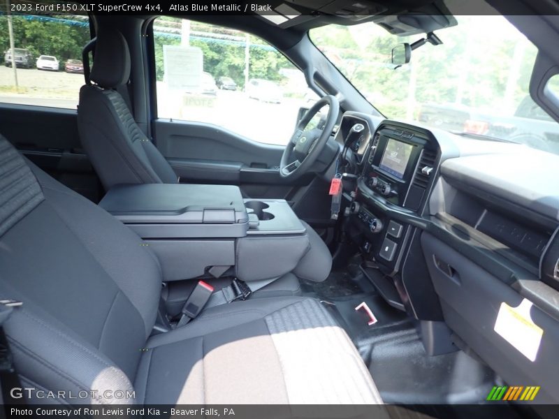 Atlas Blue Metallic / Black 2023 Ford F150 XLT SuperCrew 4x4