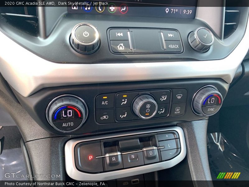 Dark Sky Metallic / Jet Black 2020 GMC Acadia SLE AWD