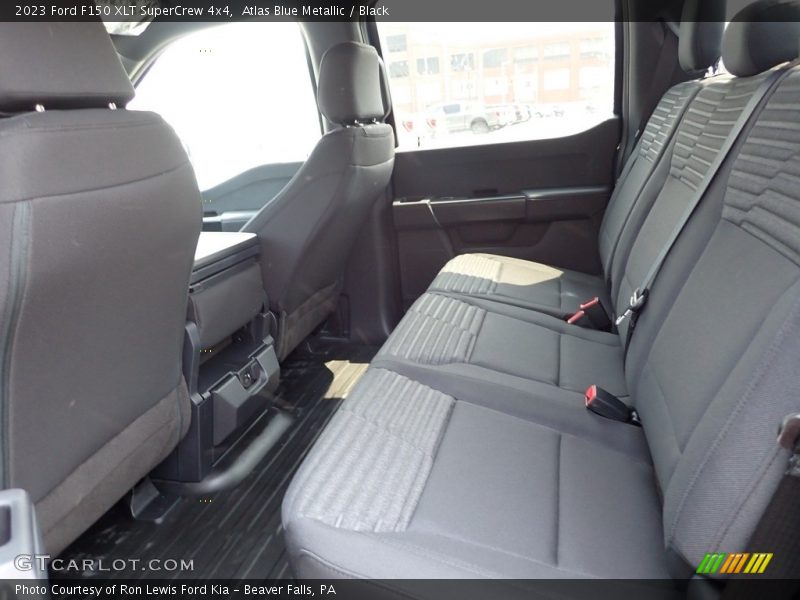 Rear Seat of 2023 F150 XLT SuperCrew 4x4
