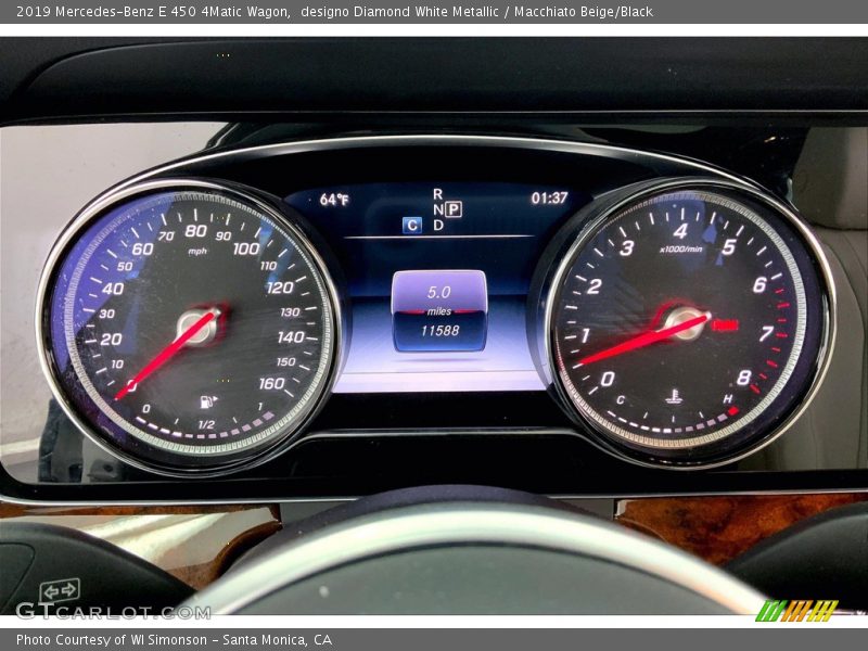  2019 E 450 4Matic Wagon 450 4Matic Wagon Gauges