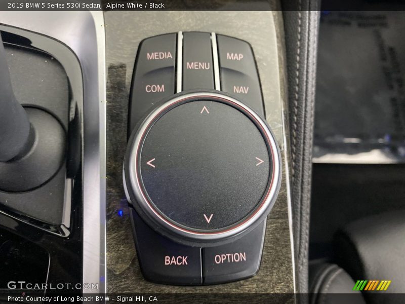 Alpine White / Black 2019 BMW 5 Series 530i Sedan