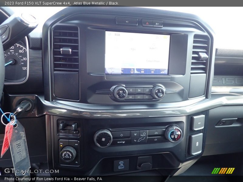 Atlas Blue Metallic / Black 2023 Ford F150 XLT SuperCrew 4x4
