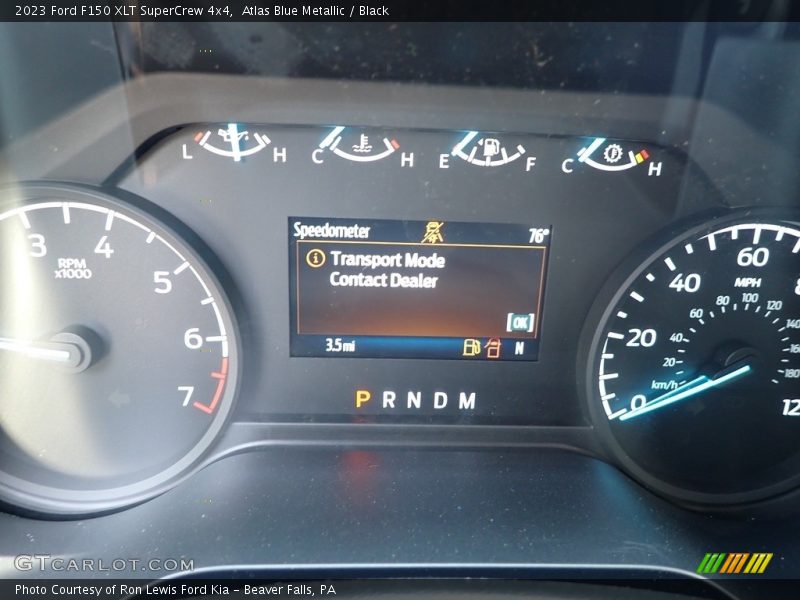 Atlas Blue Metallic / Black 2023 Ford F150 XLT SuperCrew 4x4
