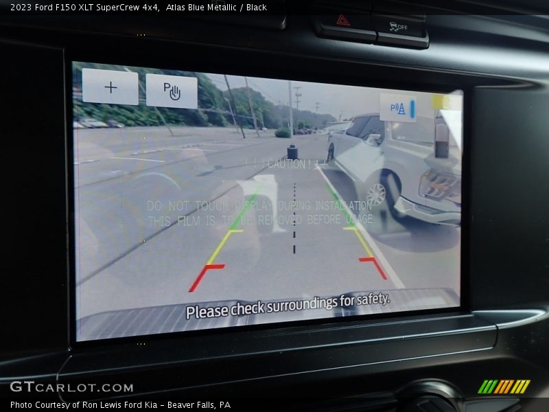 Atlas Blue Metallic / Black 2023 Ford F150 XLT SuperCrew 4x4