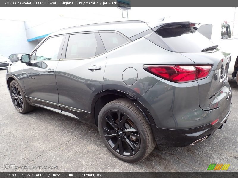Nightfall Gray Metallic / Jet Black 2020 Chevrolet Blazer RS AWD