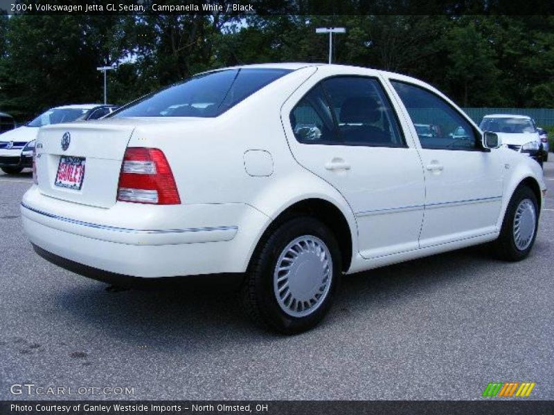 Campanella White / Black 2004 Volkswagen Jetta GL Sedan