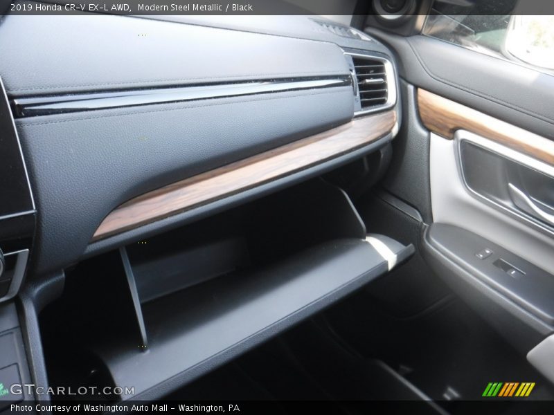 Modern Steel Metallic / Black 2019 Honda CR-V EX-L AWD