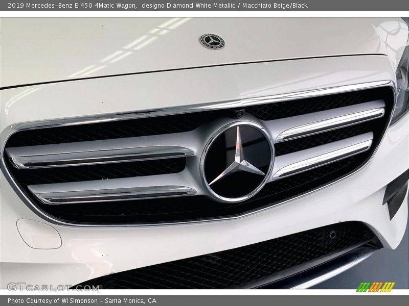 designo Diamond White Metallic / Macchiato Beige/Black 2019 Mercedes-Benz E 450 4Matic Wagon