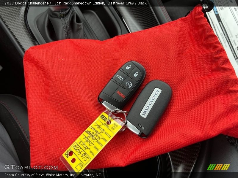 Keys of 2023 Challenger R/T Scat Pack Shakedown Edition