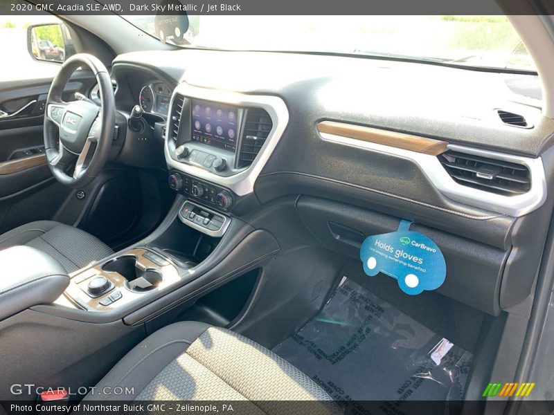 Dark Sky Metallic / Jet Black 2020 GMC Acadia SLE AWD