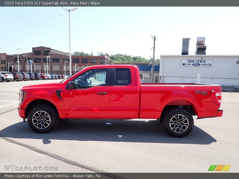  2023 F150 XLT SuperCab 4x4 Race Red