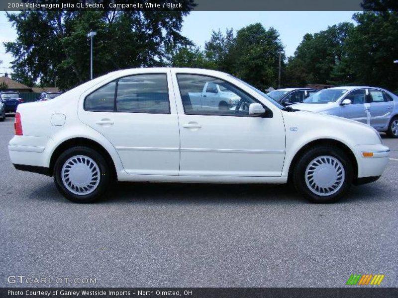 Campanella White / Black 2004 Volkswagen Jetta GL Sedan