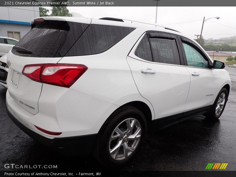Summit White / Jet Black 2021 Chevrolet Equinox Premier AWD