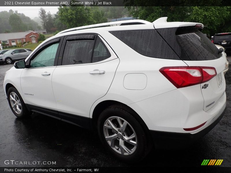Summit White / Jet Black 2021 Chevrolet Equinox Premier AWD