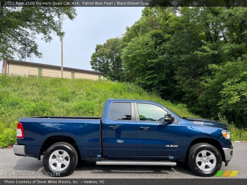  2022 1500 Big Horn Quad Cab 4x4 Patriot Blue Pearl