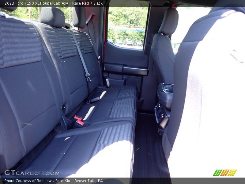 Rear Seat of 2023 F150 XLT SuperCab 4x4