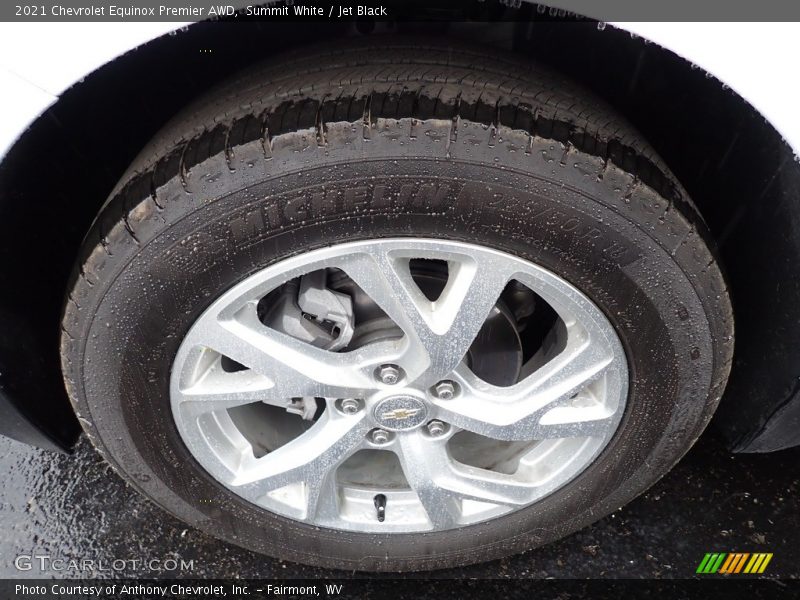 Summit White / Jet Black 2021 Chevrolet Equinox Premier AWD
