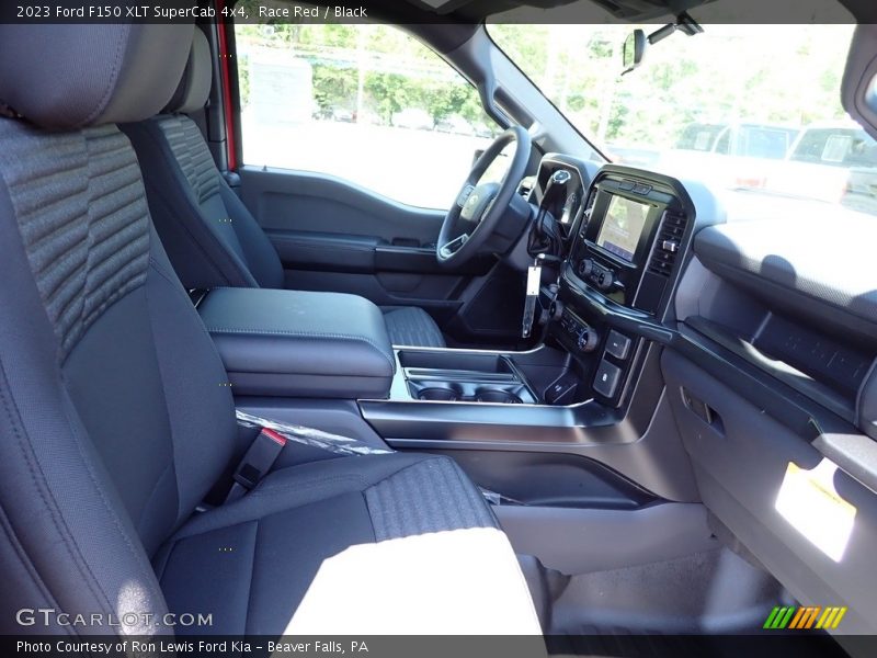 Front Seat of 2023 F150 XLT SuperCab 4x4
