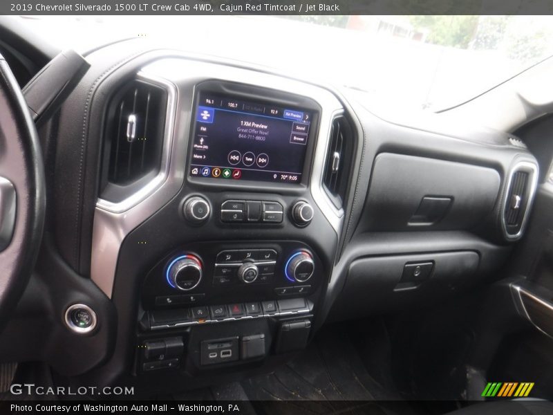 Cajun Red Tintcoat / Jet Black 2019 Chevrolet Silverado 1500 LT Crew Cab 4WD