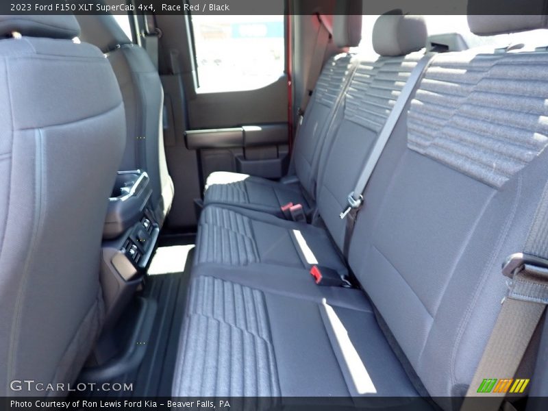Rear Seat of 2023 F150 XLT SuperCab 4x4