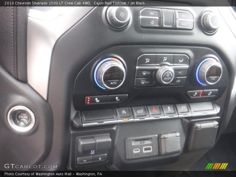 Cajun Red Tintcoat / Jet Black 2019 Chevrolet Silverado 1500 LT Crew Cab 4WD