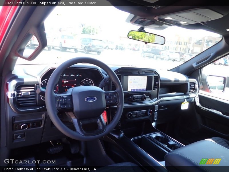 Dashboard of 2023 F150 XLT SuperCab 4x4