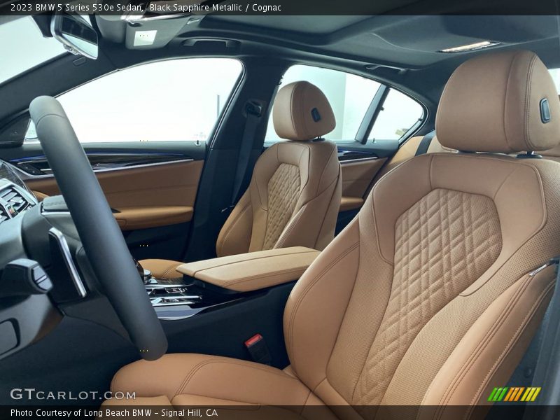 Front Seat of 2023 5 Series 530e Sedan