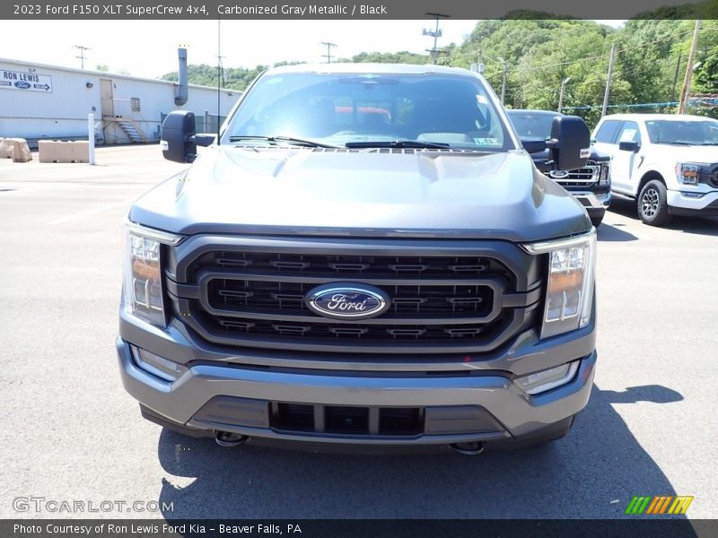 Carbonized Gray Metallic / Black 2023 Ford F150 XLT SuperCrew 4x4