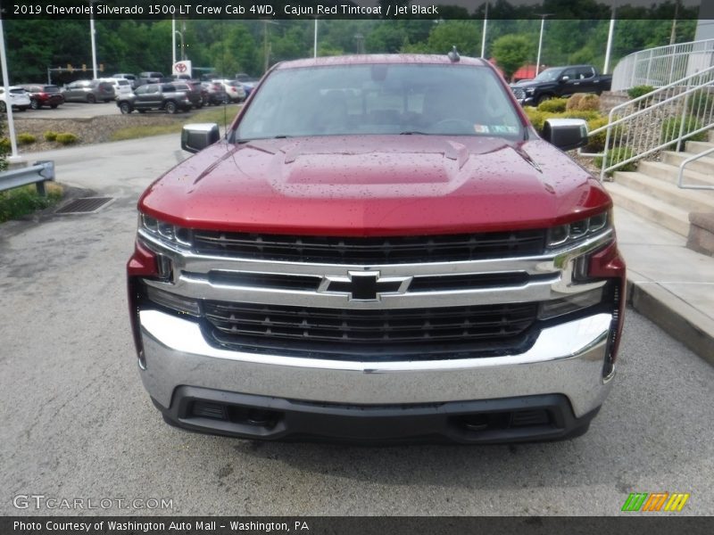 Cajun Red Tintcoat / Jet Black 2019 Chevrolet Silverado 1500 LT Crew Cab 4WD