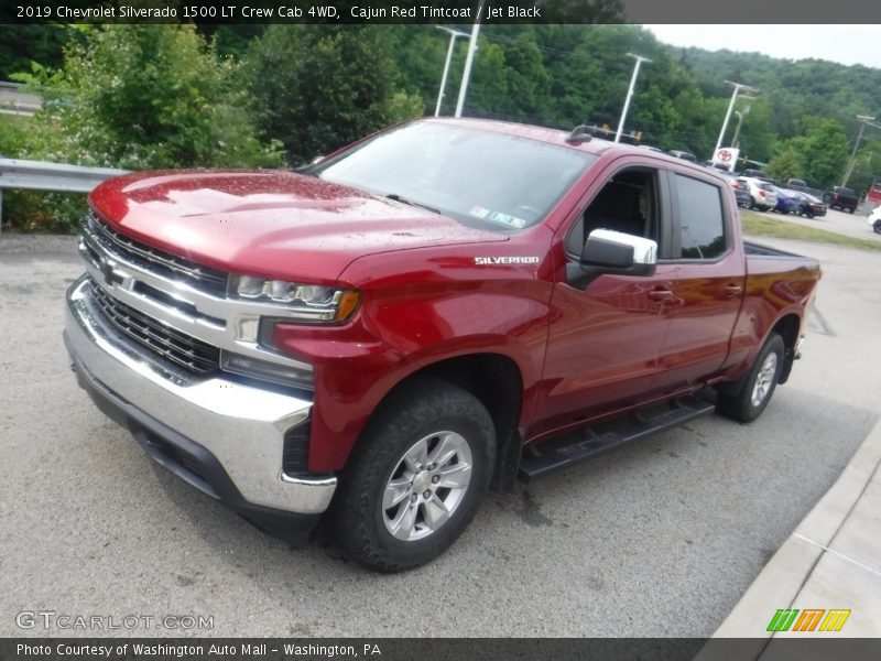 Cajun Red Tintcoat / Jet Black 2019 Chevrolet Silverado 1500 LT Crew Cab 4WD