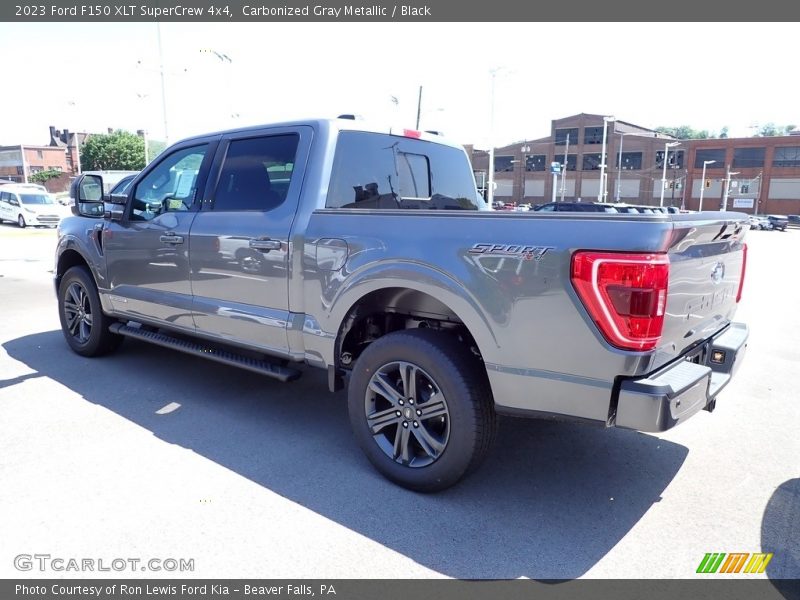 Carbonized Gray Metallic / Black 2023 Ford F150 XLT SuperCrew 4x4