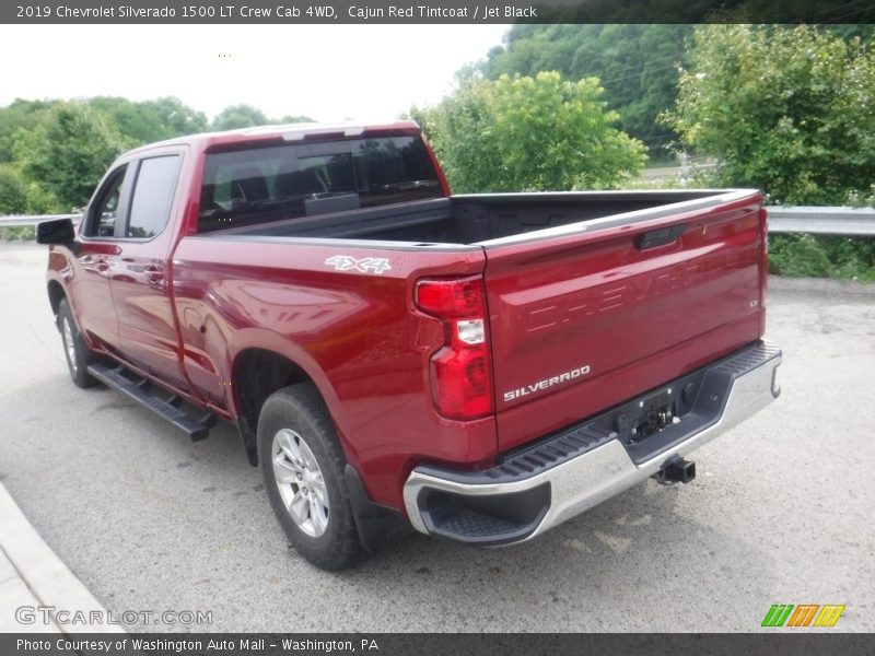Cajun Red Tintcoat / Jet Black 2019 Chevrolet Silverado 1500 LT Crew Cab 4WD
