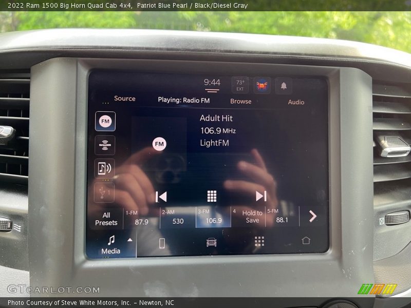 Audio System of 2022 1500 Big Horn Quad Cab 4x4