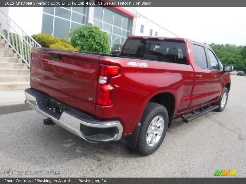 Cajun Red Tintcoat / Jet Black 2019 Chevrolet Silverado 1500 LT Crew Cab 4WD