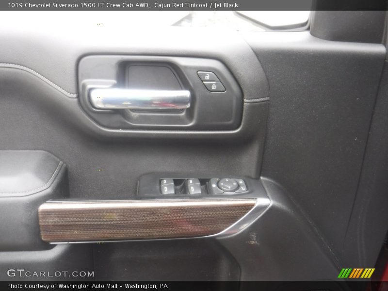 Cajun Red Tintcoat / Jet Black 2019 Chevrolet Silverado 1500 LT Crew Cab 4WD