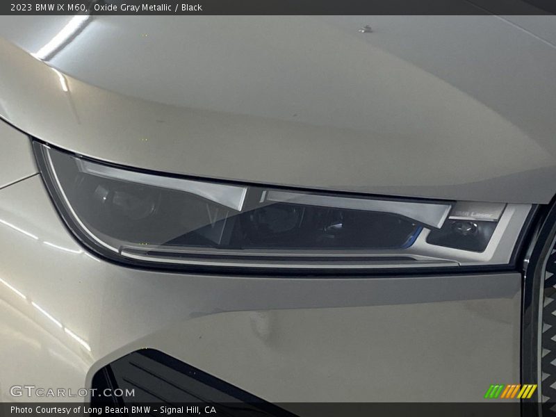 Oxide Gray Metallic / Black 2023 BMW iX M60