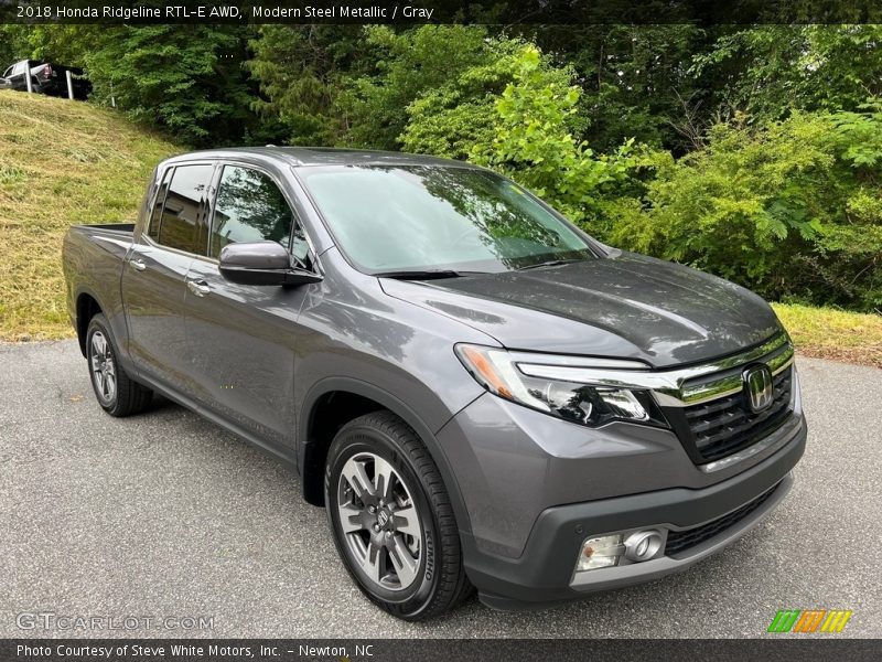 Front 3/4 View of 2018 Ridgeline RTL-E AWD