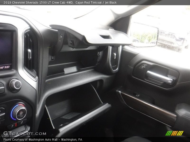 Cajun Red Tintcoat / Jet Black 2019 Chevrolet Silverado 1500 LT Crew Cab 4WD