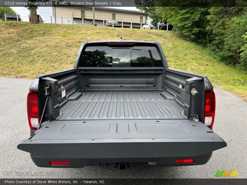 Modern Steel Metallic / Gray 2018 Honda Ridgeline RTL-E AWD