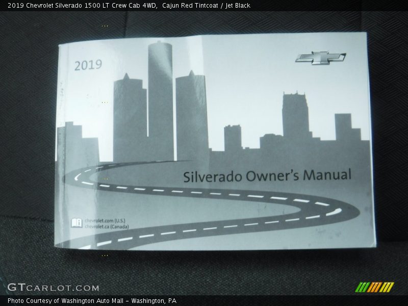 Cajun Red Tintcoat / Jet Black 2019 Chevrolet Silverado 1500 LT Crew Cab 4WD