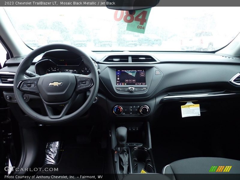 Mosaic Black Metallic / Jet Black 2023 Chevrolet TrailBlazer LT