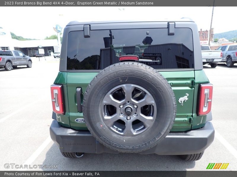 Eruption Green Metallic / Medium Sandstone 2023 Ford Bronco Big Bend 4X4 4-Door