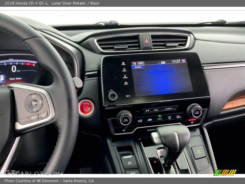 Controls of 2018 CR-V EX-L