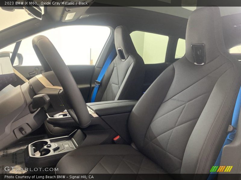 Front Seat of 2023 iX M60