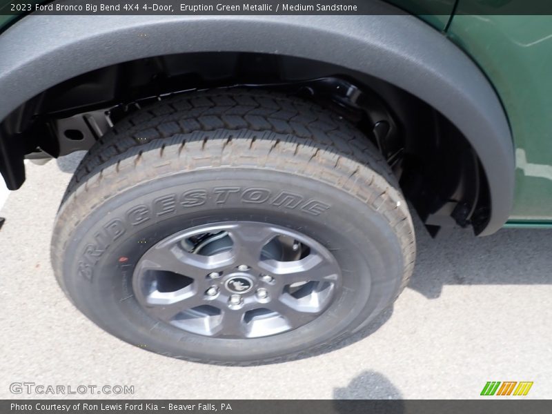 Eruption Green Metallic / Medium Sandstone 2023 Ford Bronco Big Bend 4X4 4-Door