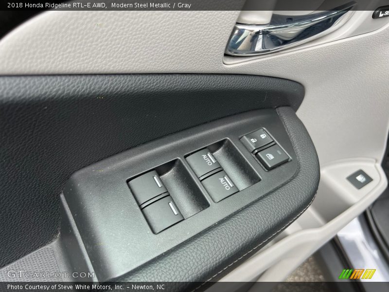 Controls of 2018 Ridgeline RTL-E AWD